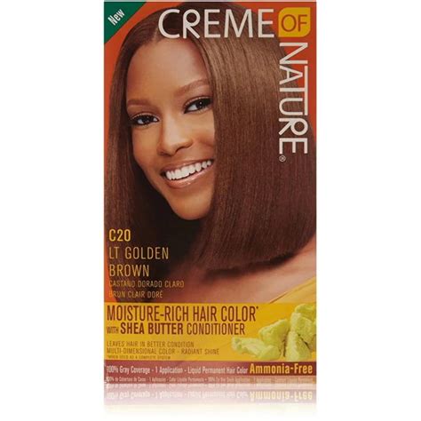 Beautyge Brands Creme of Nature Permanent Hair Color with Mango ...