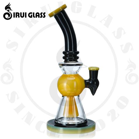 Sirui Dab Rig Glass Smoking Pipe Glass Hookah Water Pipe Smoking Accessories Glass Water Pipe