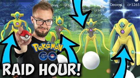 Shiny Deoxys Raid Hour Polowanie Na Shiny Pokemon Go Poland