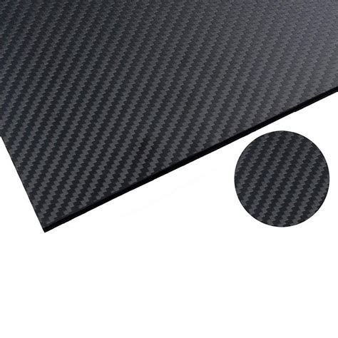 K Plain Weave Carbon Fiber Sheet Laminate Plate Panel