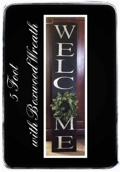 Wooden WELCOME Porch Sign Rustic Welcome Sign Farmhouse - Etsy