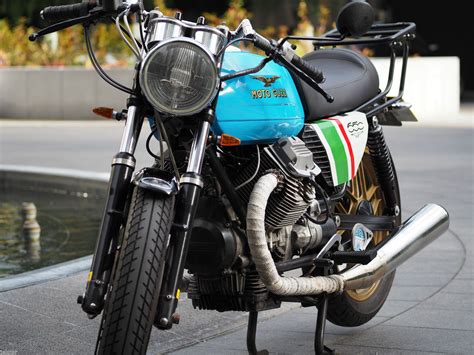 Restored Classic Moto Guzzi V Monza Style Cafe Racer