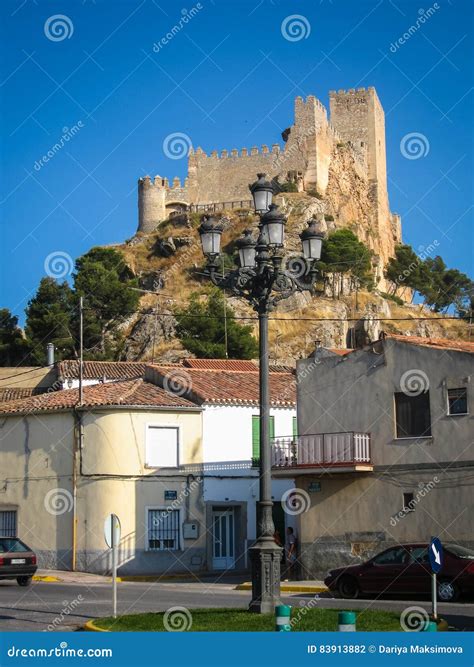 Almansa Castle, Castilla La Mancha, Spain Editorial Photography - Image