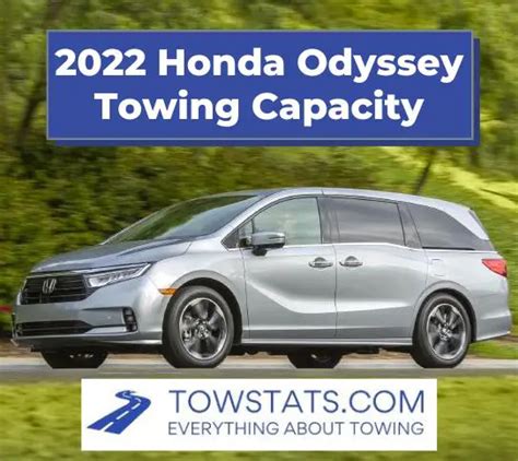 2022 Honda Odyssey Towing Capacity TowStats