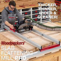 Slab Flattening Mill Routing Woodworking Tools