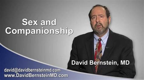 Dr Bernstein Video Sex And Companionship Youtube