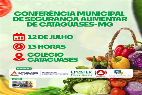 Convite Confer Ncia Municipal De Seguran A Alimentar E Nutricional