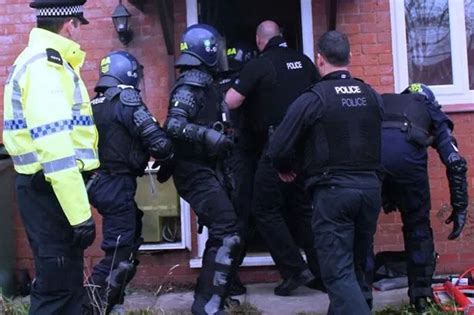 Five Men Arrested After 100 Officers Raid Homes In Connection To A Car