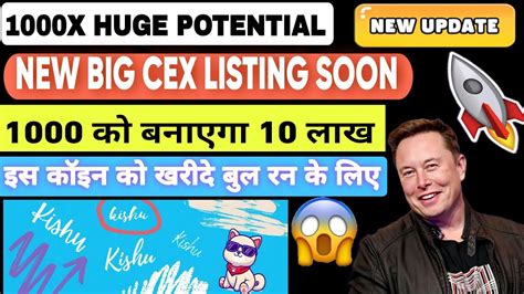 Kishu Inu 1000x Huge Potential Token Kishu Inu Big Cex Listing Soon