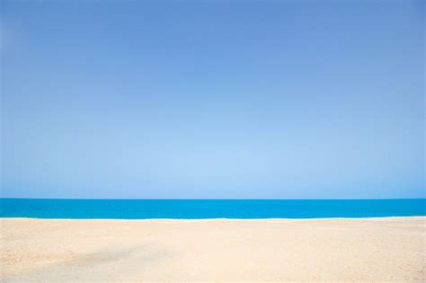 Premium Photo | Sand on the beach in thailand