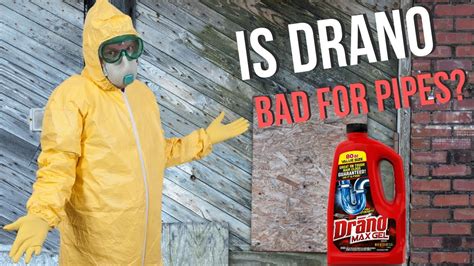 Is Drano Bad For Pipes Here S What We Found Out Youtube