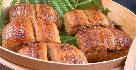 Unagi Okowa Steamed Glutinous Rice With Grilled Eel Iron Chef Food