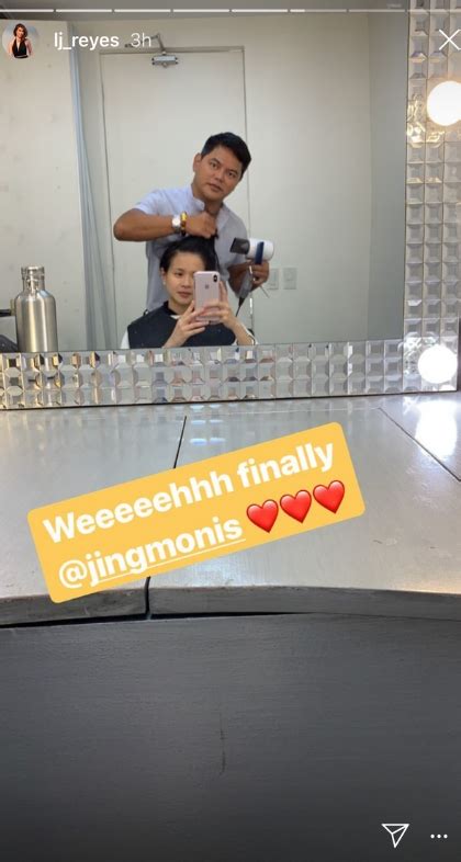 LJ Reyes Just Got An Angled Short Bob At Jing Monis' Salon