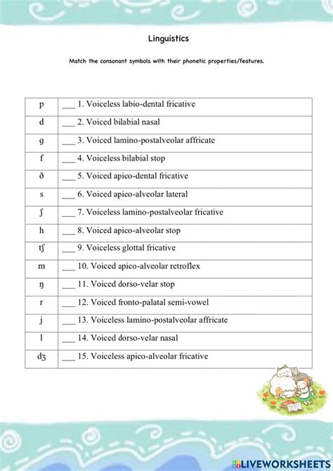 drop  exercise   worksheets