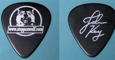 STEPPENWOLF Guitar Pick from JOHN KAY with SIGNATURE From Concert Tour ...