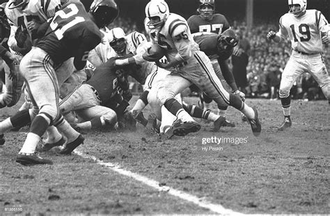 NFL championship, Baltimore Colts Alan Ameche in action, rushing vs... News Photo - Getty Images