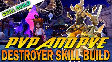 Destroyer Pvp And Pve Skill Build In Dragon Nest Sea Youtube