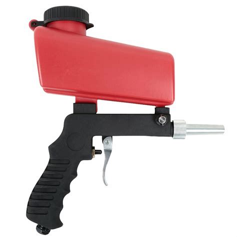 Gravity Feed Sandblasting Gun Air Sandblast Portable Speed Blaster Sand