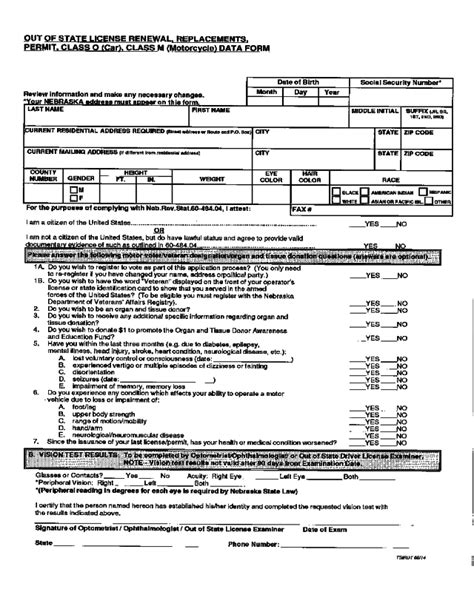 Car Licence Renewal Form Fillable Printable Pdf Forms Handypdf