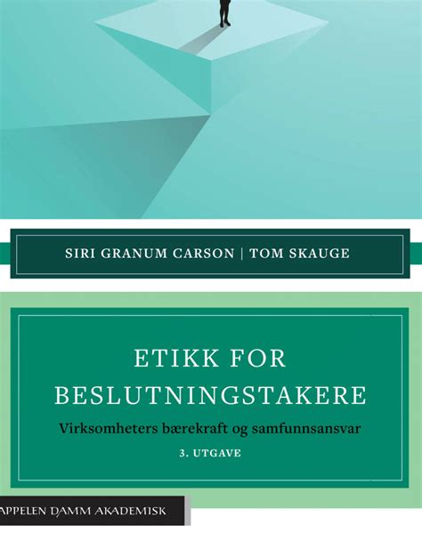 PDF Etikk for beslutningstakere Virksomheters bærekraft og