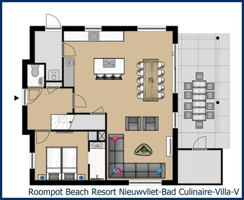 Culinaire Villa V Luxe Roompot Beach Resort Nieuwvliet Bad