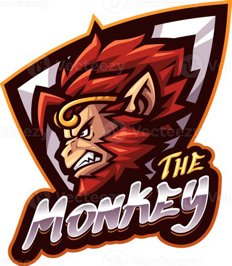 The Monkey King Head Mascot 48675168 Png