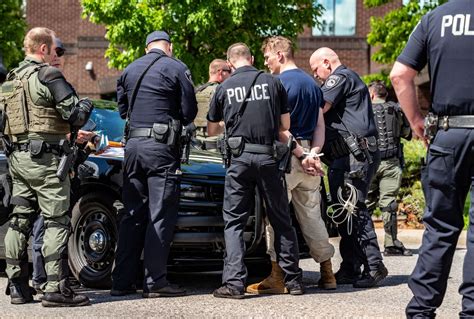 31 Masked Patriot Front Members Arrested In Coeur Dalene Near Pride In