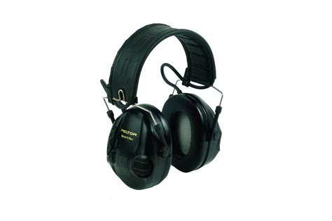 CASQUE ANTI BRUIT 3M PELTOR SPORTTAC COQUILLES NOIRE RO