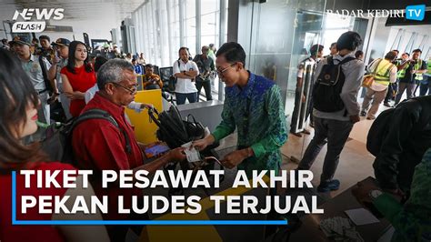 Selama Lebaran Bandara Dhoho Kediri Layani Ribuan Penumpang Arus Mudik