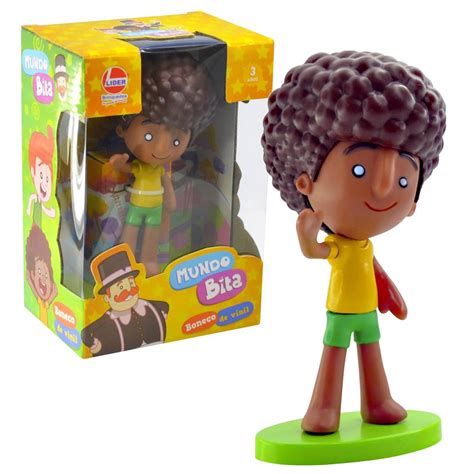 Boneco Dan De Vinil Mundo Bita Lider Brinquedos Shopee Brasil