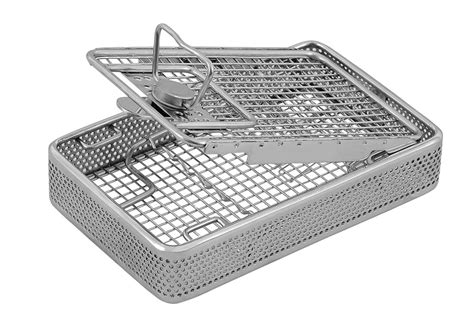 Basket Instrument Trays For Sterilization Hightop Sterilization Baskets