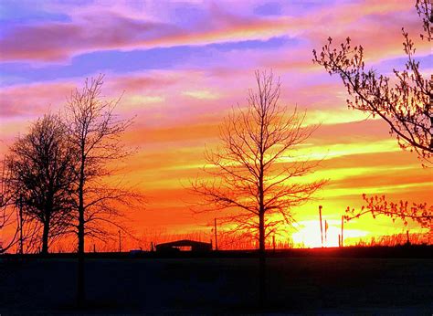 Oklahoma Sunset Photograph By Gary Childers Fine Art America