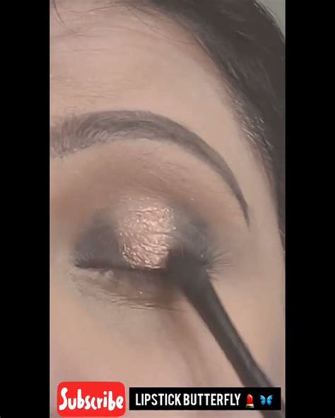 Rose Gold Smokey Eyeshadow Tutorial Shorts Youtube