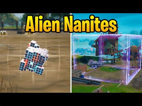 Alien Nanites in Fortnite: Spawn location, crafting recipes, and other ...