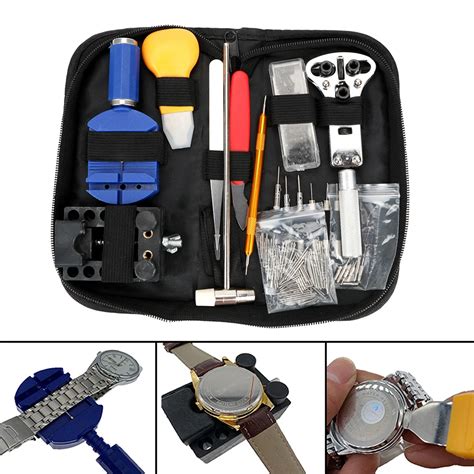 Case Opener Spring Bar Remover Hand Tools Set Watch Repair Tool Kit