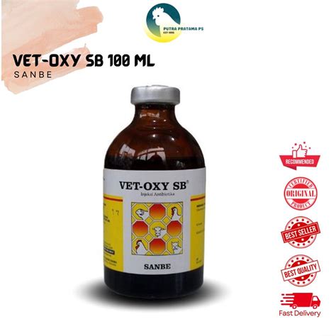 Jual Vet Oxy Sb Ml Sanbe Untuk Infeksi Penyakit Bakteri