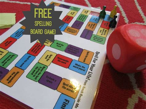 Board Games for Reading and Spelling