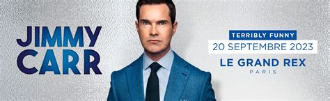 Jimmy Carr Spectacles Concerts Le Grand Rex