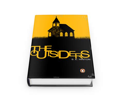 The Outsiders Book Cover Design Penguin Books On Behance