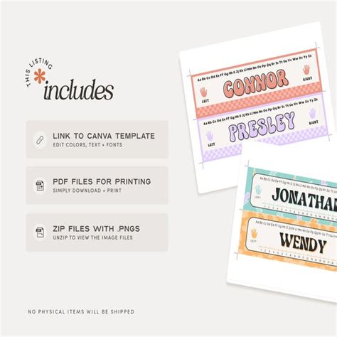 Student Desk Name Labels, Editable Classroom Printables, Stu - Inspire ...