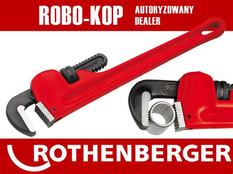 Rothenberger Heavy Duty Klucz Hakowy Do Rur Robo Kop