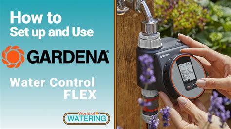 How To Set Up A Gardena Control Flex Youtube