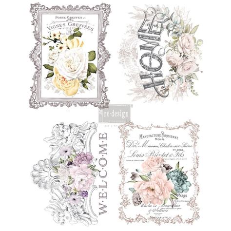 Redesign D Cor Transfers Distressed Borders Ii Total Sheet Size