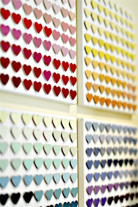 17 Amazing Diy Paint Chip Projects New Craft Works