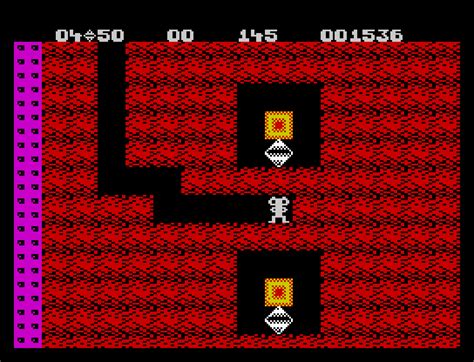 Boulder Dash ZX Spectrum 029 The King Of Grabs