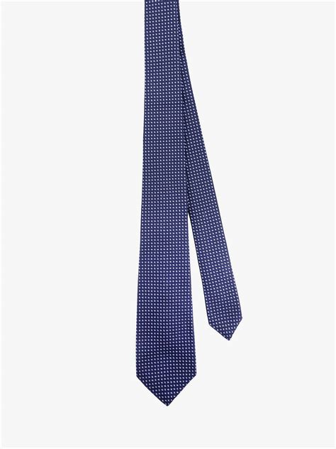 Kiton Ciro Paone Tie Blue Mens Kiton