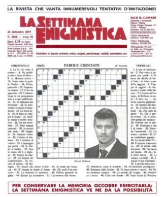 La Settimana Enigmistica N Settembre Pdf Digital Magazines