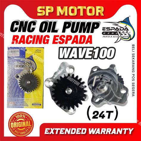 HONDA WAVE100 EX5 DREAM CNC RACING OIL PUMP 24T 100 ORIGINAL ESPADA