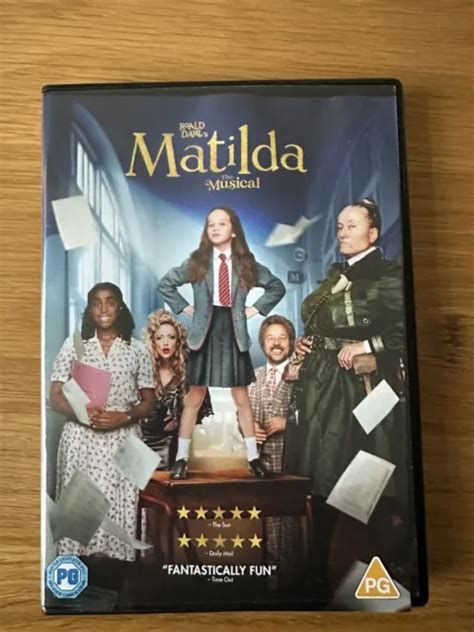 Roald Dahl S Matilda The Musical Pg Dvd Eur Picclick Fr