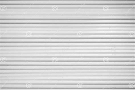 Corrugated Metal Sheetwhite Slide Door Roller Shutter Texture Stock